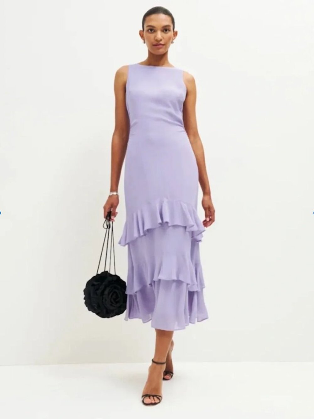 Reformation Magnus Dress in Lilac